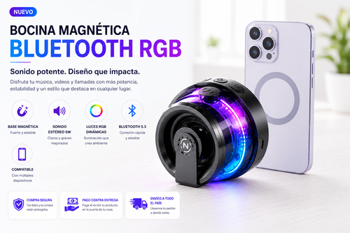 BOCINA MAGNETICA PARA CELULARES G200