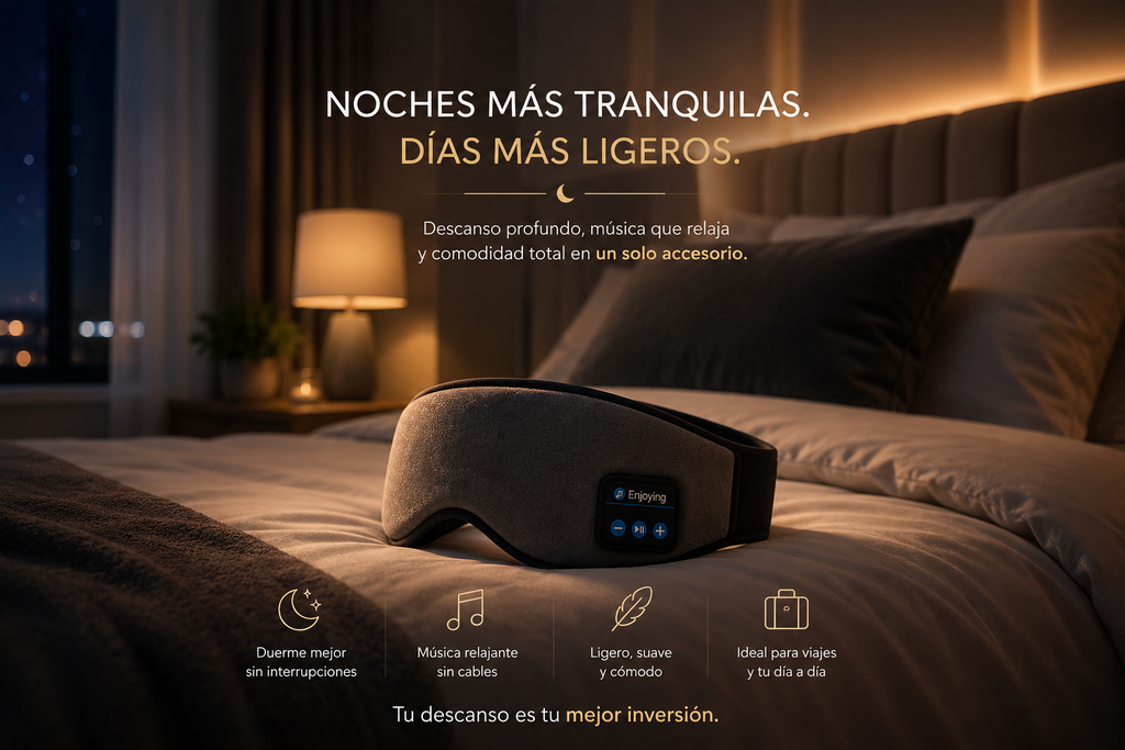 ANTIFAZ BLUETOOTH PARA DORMIR