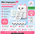 MINI IMPRESORA PORTARIL ROSADA