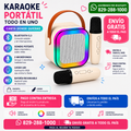 MINI PARLANTE CON MICROFONO USB RGB